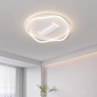 202年光新款 客厅全谱无叶风5扇灯led现代174护简约眼卧室吸顶风扇