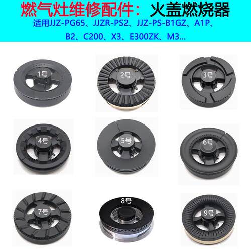 适用普森集成灶燃气灶配件火盖PG65 PS2 X3 B2 M3 C200分火器炉头