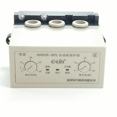 欣灵电动机保护器HHD3E-BPL AC380V 8-40A带电流表驱动 不含表头