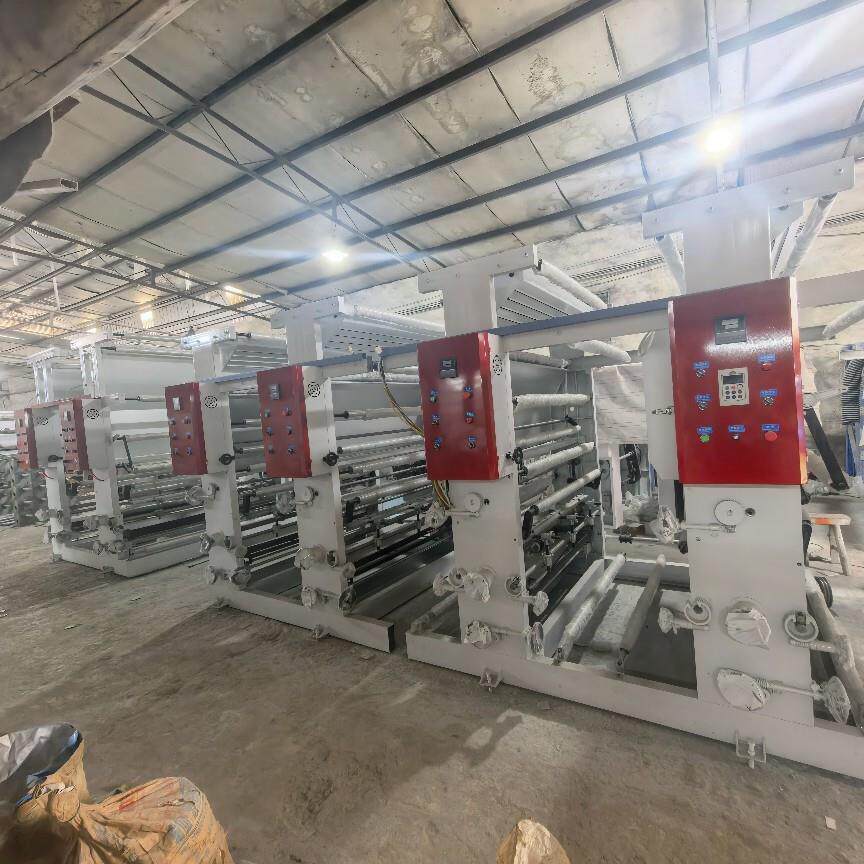 厂家供应凹版印刷机，水墨凹版印刷机，背心袋吹膜机印刷一体机