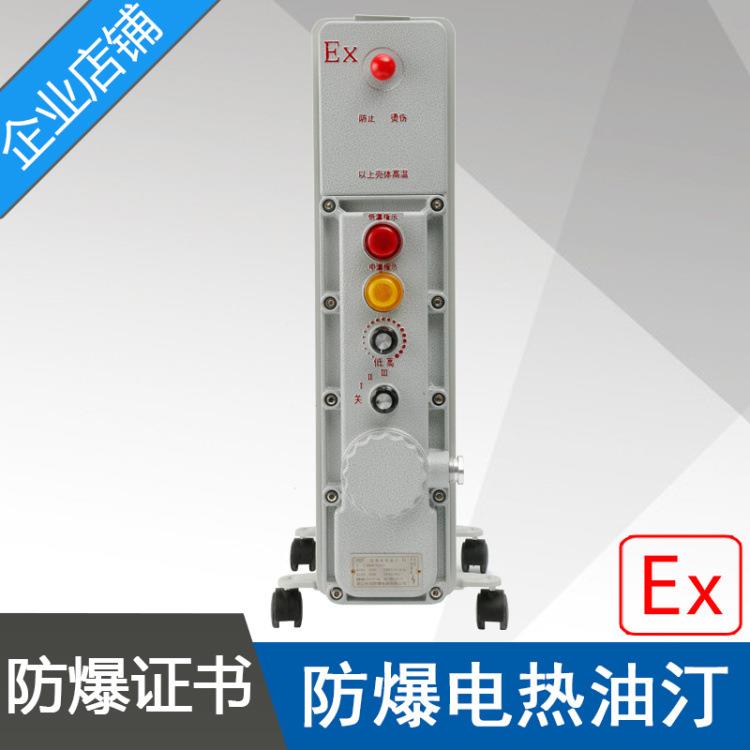 BDR-2500W13片电压220V防爆密闭式电热油汀铝合金ExdIIBT4合格证