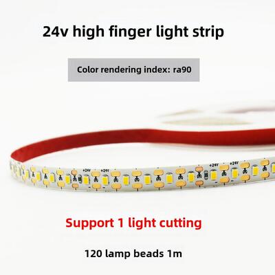 Led灯条12V24V一灯一切高亮度120珠高显示任意切8Mm5Mm贴片软光条