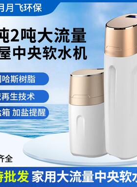 家用软水机全屋中央净水器自来水过滤除水垢1吨2吨大流量软水设备