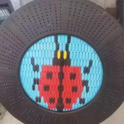 非标公园小区儿童蹦床室内地面蹦游乐设备圆形跳床户外埋地蹦床