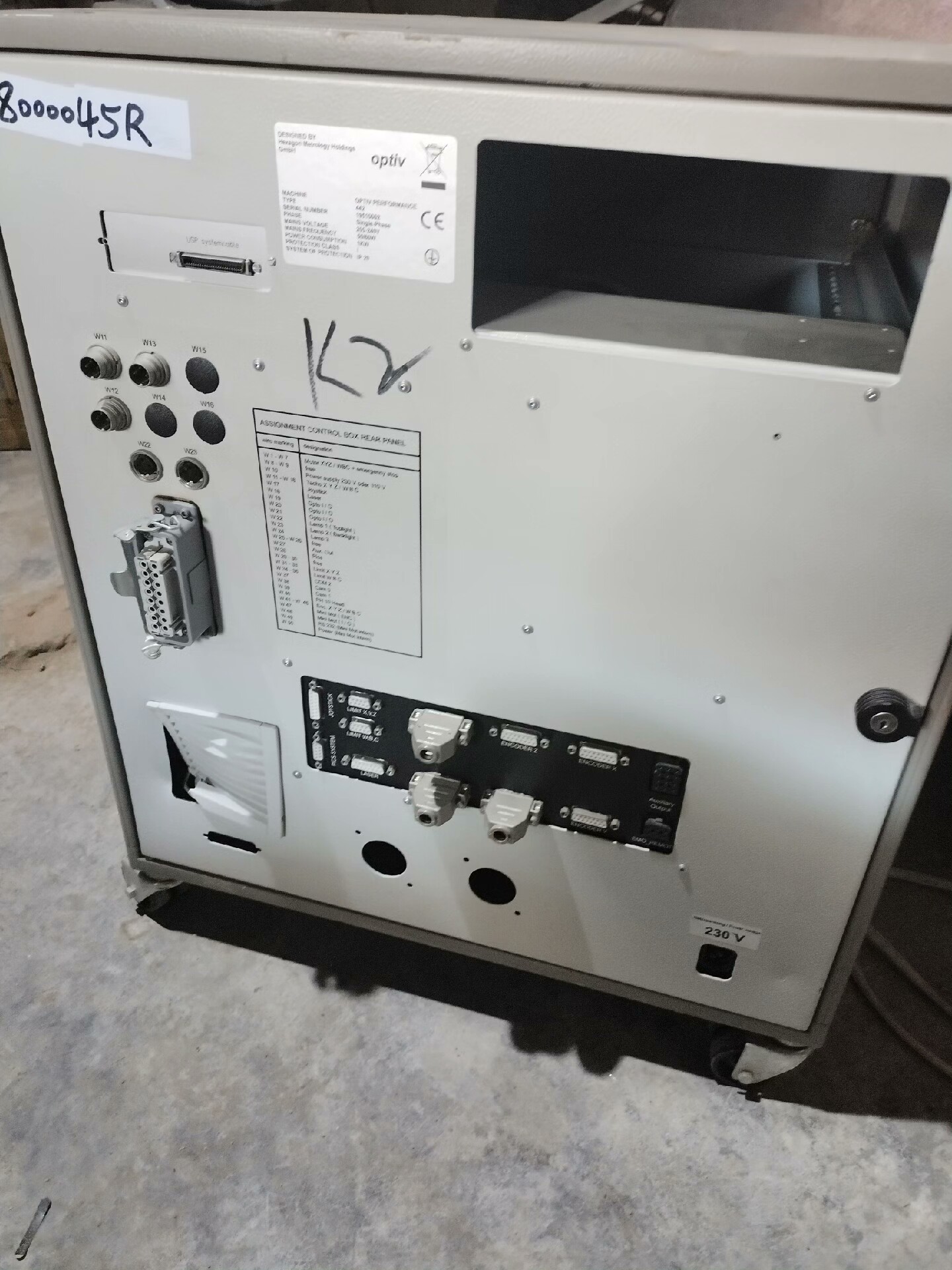 海克斯康影像测量仪（optiv）控制箱，主机被拆除只剩部分控