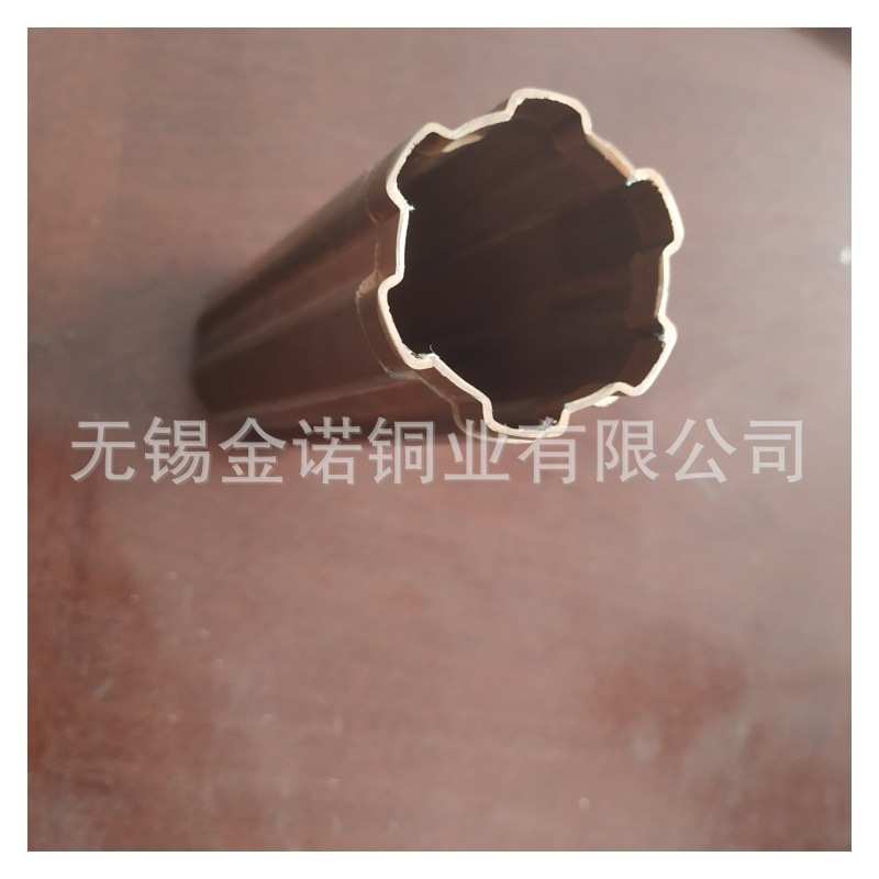 厂家T2紫铜管  异形铜管 D形铜管 50*50*5 矩形铜管加工定