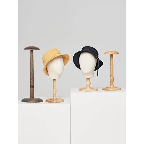 帽子架台式帽架帽架1服装店帽子架家服装木质帽托托橱窗用模头展