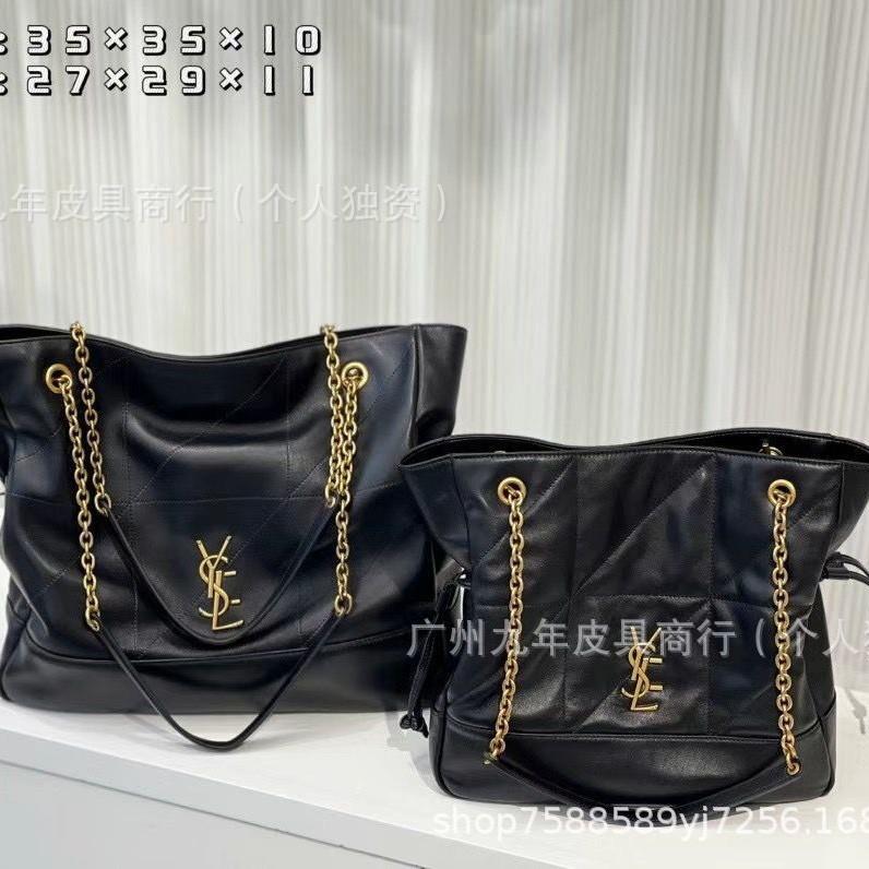 Y家新款Jamie大包真皮云朵腋下单肩包垃圾袋包羊皮妈咪包对版