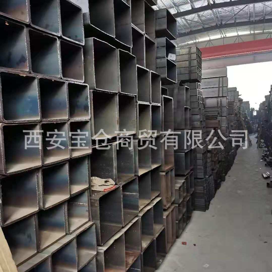 过磅20厚壁无缝宝大口直角管矩无缝钢材方方管管#q235b销售方径仓