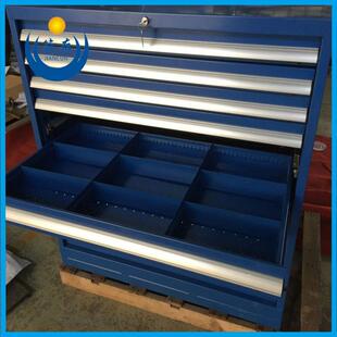 重型双轨工具柜单抽承重150 200公斤带可拆卸分隔片工具车