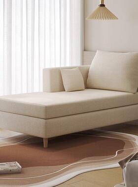 现代阳简贵约客NOF厅棉麻单人妃沙发小户型公寓酒出租房台店民宿