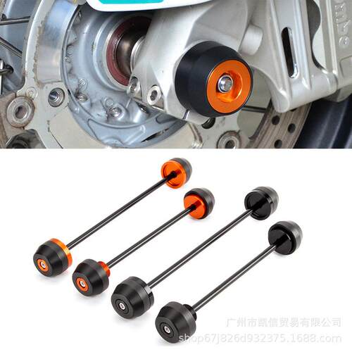 适用于KTMDUKE790/890改装前后轮杆防摔球前后保护球17-21年