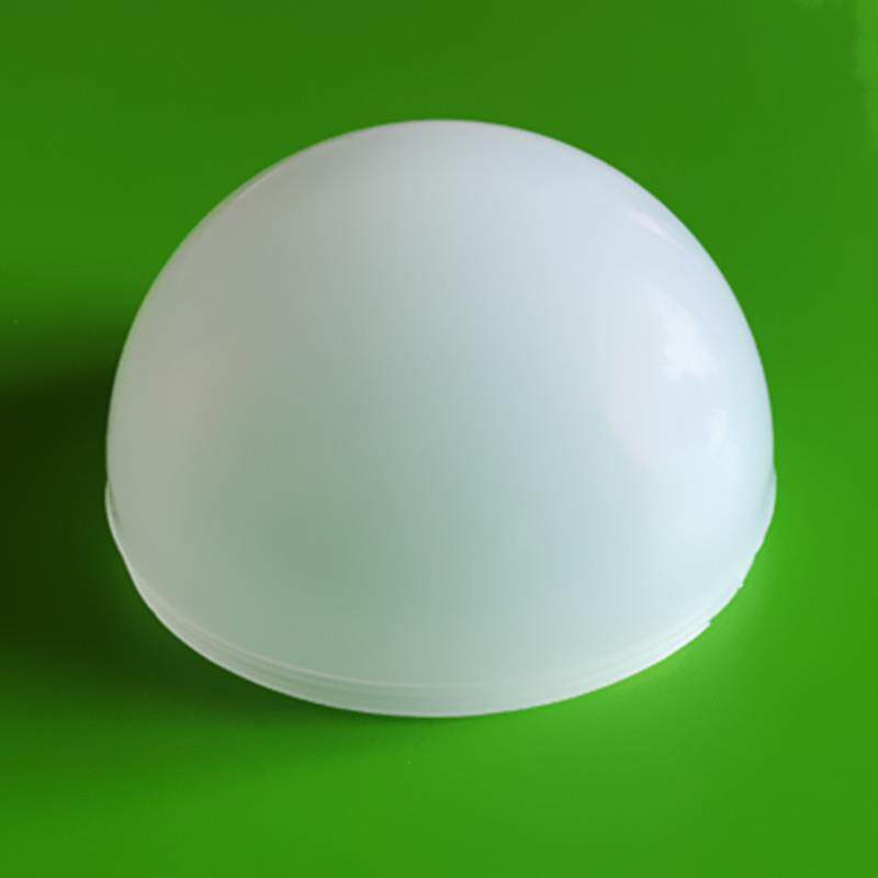 PC罩乳白色防刺眼散光灯罩直径116MM球泡灯天花灯圆形凹凸面透镜