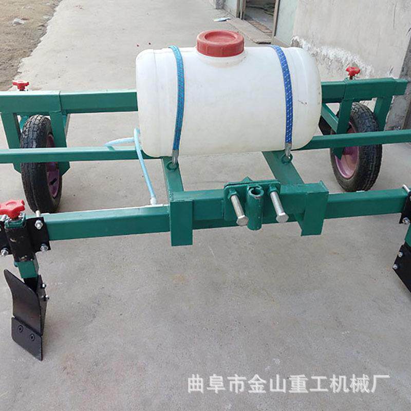地瓜地膜覆盖机 四轮播种铺地膜机 加厚型玉米喷药覆膜机