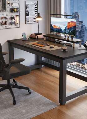 简易桌子长方形台式电脑桌卧室家用书桌学生简约学习办公桌小课桌