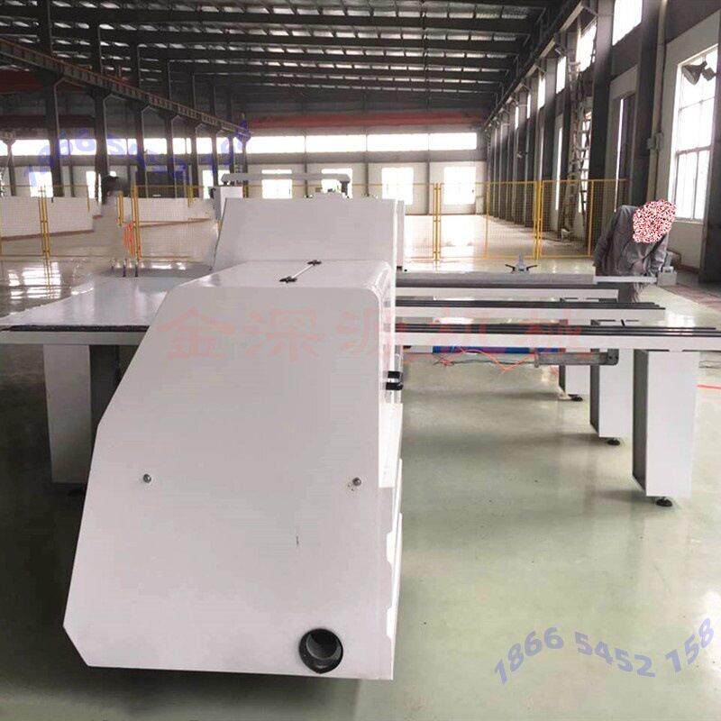 全自动数控裁板锯木工机械多功能开料锯90度45度木工精密推台锯