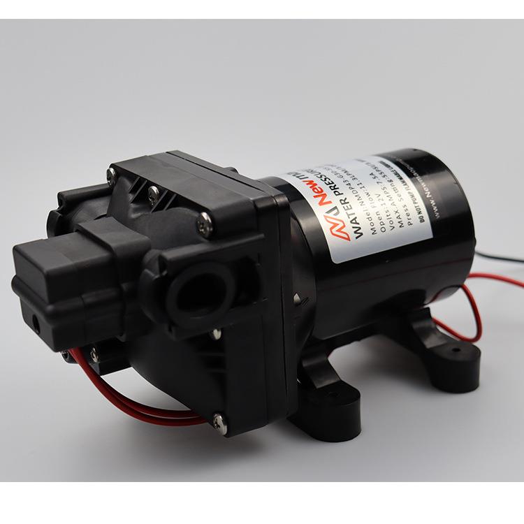 43款12V24V小型直流隔膜泵自吸泵房车游艇自动泵增压泵洗车泵