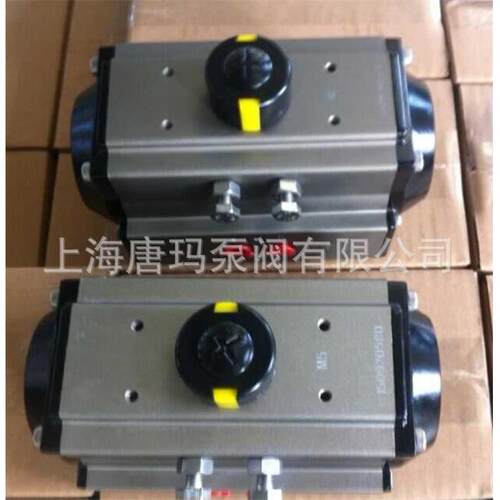 AT63D双作用气动执行器，铝合金气动双作用执行器，阀门气动头