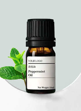 薄荷原油Crude Peppermint Oil食品级薄荷叶油薄荷醇80%香薰SPA油