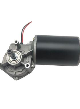 深圳48v168蜗器轮蜗杆减速电机流水线机械材马达有刷直流开门电机