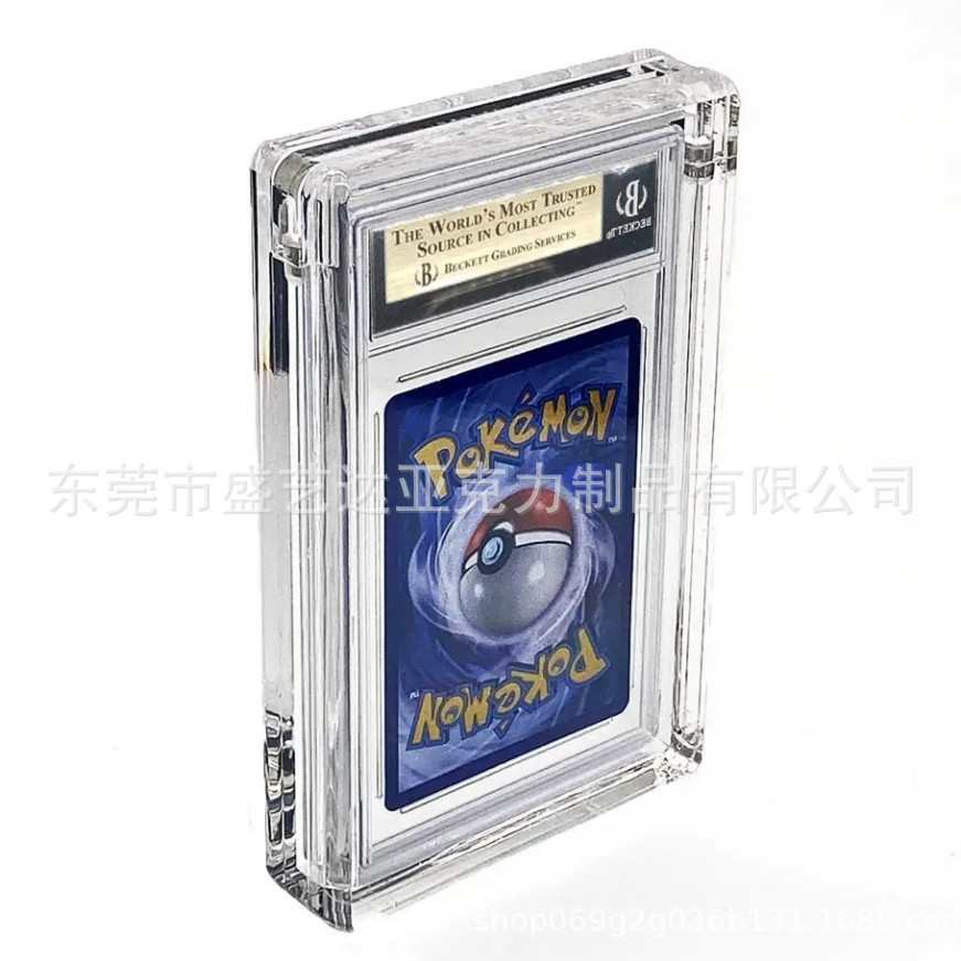 亚克力booster box display 游戏王宝可梦口袋妖怪精灵收纳