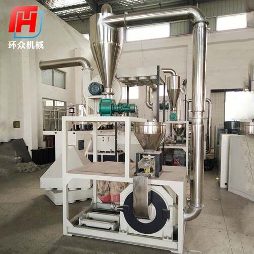 厂家定制500型PVC速塑料磨粉设备管材型材强力再生塑料磨粉机