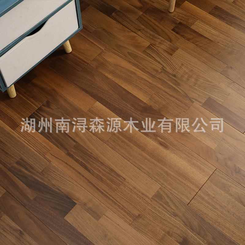 高三黑胡室层桃实木新中式客厅卧室办端NEY公家装花梨木地热地板