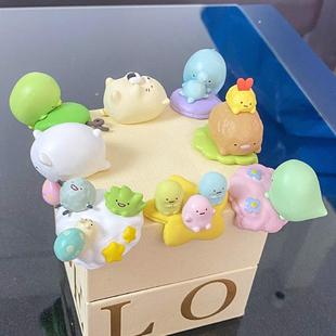 角落墙角生物盲盒摆件公仔儿童防撞角可爱卡通桌角护角直角装饰