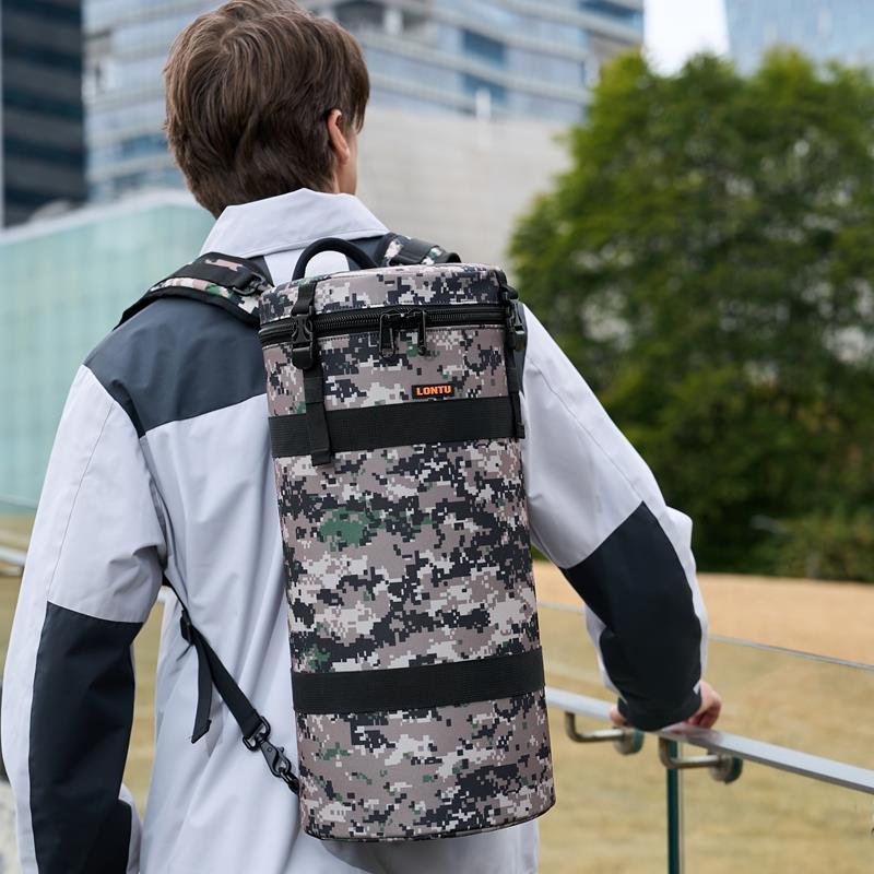 600长定焦镜头筒专业1DX打鸟800内胆单肩180-600摄影登山相机炮包