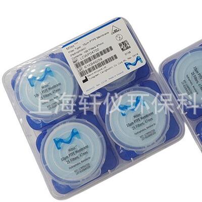 LCWP04700Millipore疏水性PTFE厚度130um直径47mm滤膜每盒100片