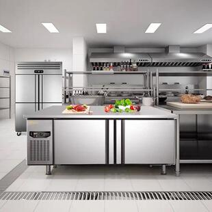 fridge 出口商用工作台冰柜undercounterfreezer不锈钢冷藏卧式
