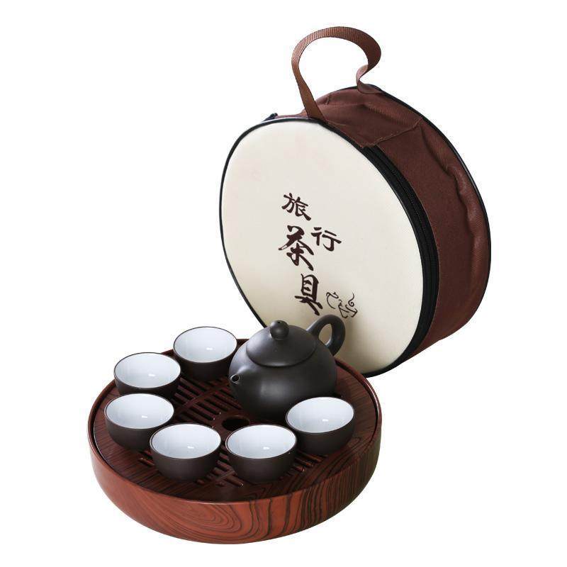 5YA1简易迷你户外旅游旅行携便包紫砂塑料整套茶壶茶杯功夫小茶具,农用物资,其他肥料,淘宝优惠券,粉丝福利购,淘宝优惠卷