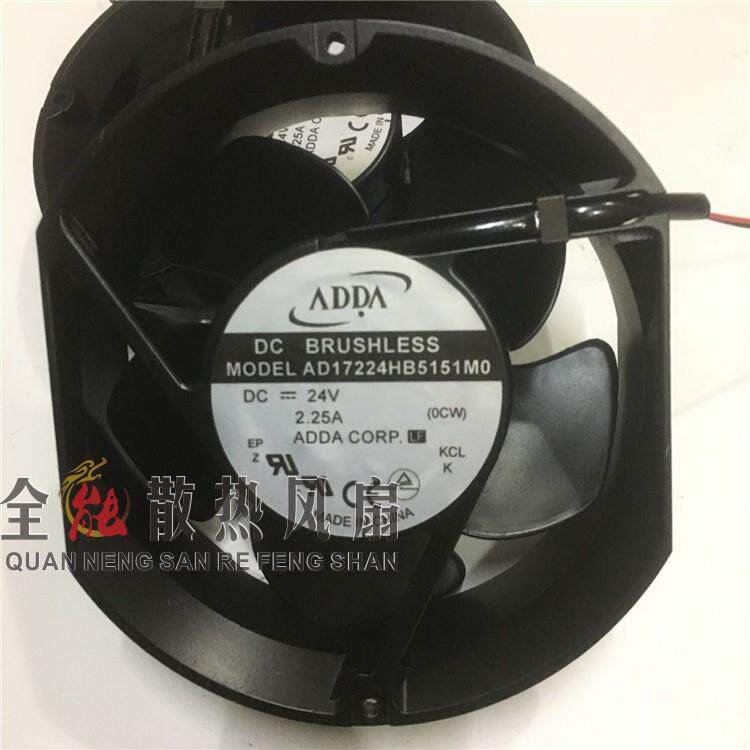 AD17224HB5151MO M0 ADDA17251 DC24V 2.25A纺织机械散热风扇17cm