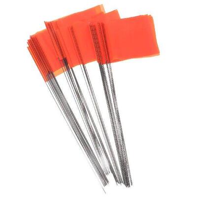 50pcs Irrigation Flags Lawn Garden Marking Flags Landscape