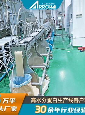 水分拉丝蛋白生产线全自动人造素肉机械大豆蛋白肉加工挤压机
