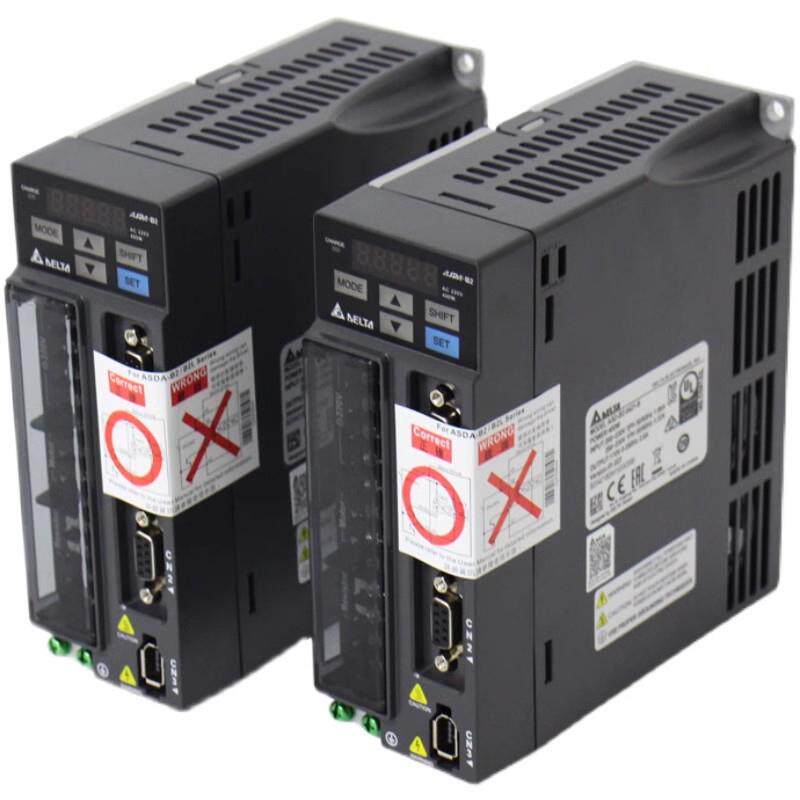 B2伺服驱动器台达750w ASD-B2-0721-B电机ECMA-C20807SS带刹车