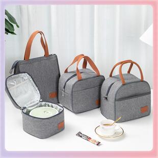 3YK饭盒袋子手提保温包便当包学生上班带饭包韩式铝箔加厚小号午