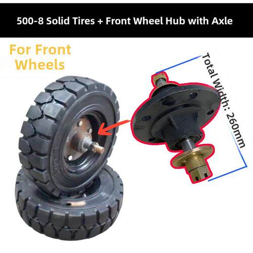 叉车胎400-8500-8650-1028x9-15载重实心轮胎升降改装工程橡胶轮