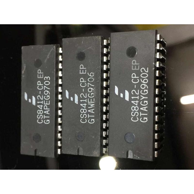 高级版本 CS8412-CP EP原装进口 原码非打磨 数字音频 解码音响IC