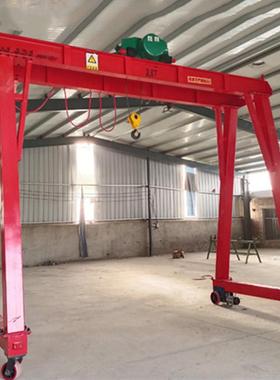 电动EFP龙门架厂家万架横纵向向可升降无轨向龙门小型有轨龙门吊