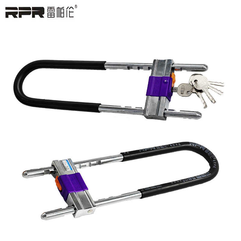 雷帕伦V13型锁 玻璃门锁加长插锁 防盗门锁双开无框玻璃门拉手锁