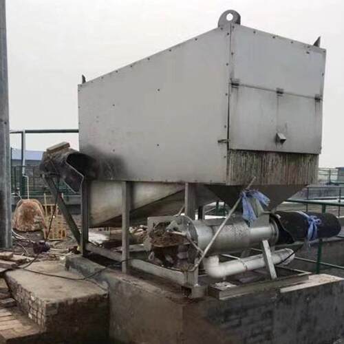 自动滚筒微滤式干湿分离机固液分离机猪粪鸡粪牛粪鸭粪木屑脱水机