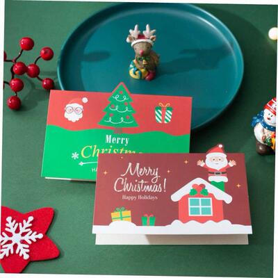 Christmas card Greeting Message Small card decoration gift