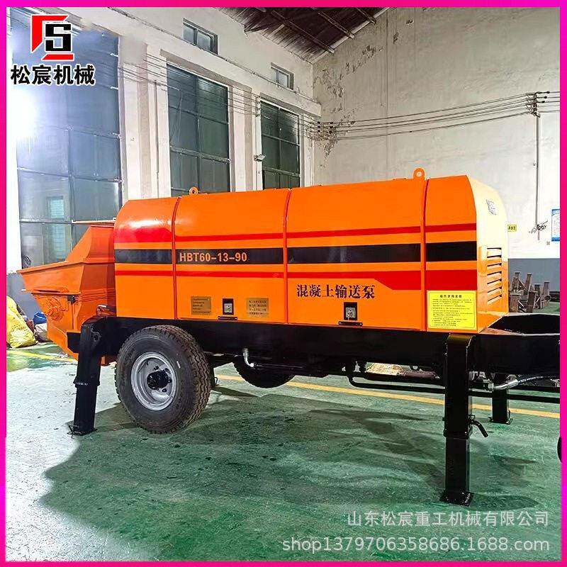 混凝土输送泵层浇筑建筑工地二次构造浇筑机大石子上料机