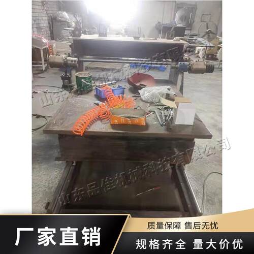 龙门式金属板表面拉丝机 钢板铁板镜面抛光机 单轴平面打磨设备