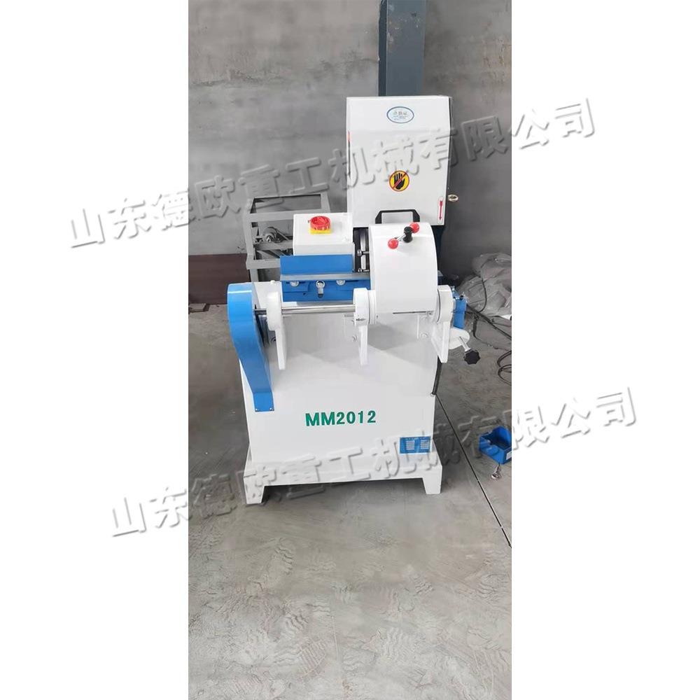 小型弯料打磨抛光机小型曲线木棒砂光机电动圆棒异型弯曲倒毛机