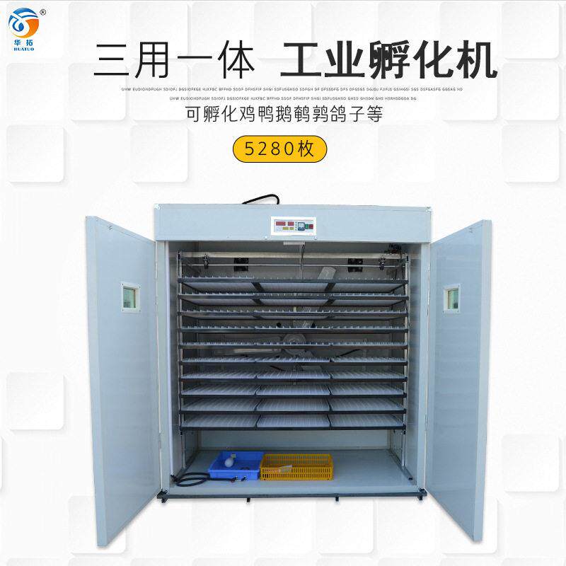 厂家直供智能5280枚大型孵化工业机双温双控家禽养殖设备孵化箱