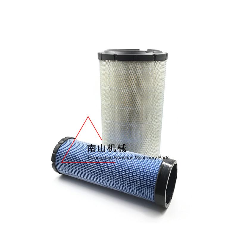神钢SK200-12空气滤芯机油柴油格油水纸滤液压进回油滤清器挖掘机