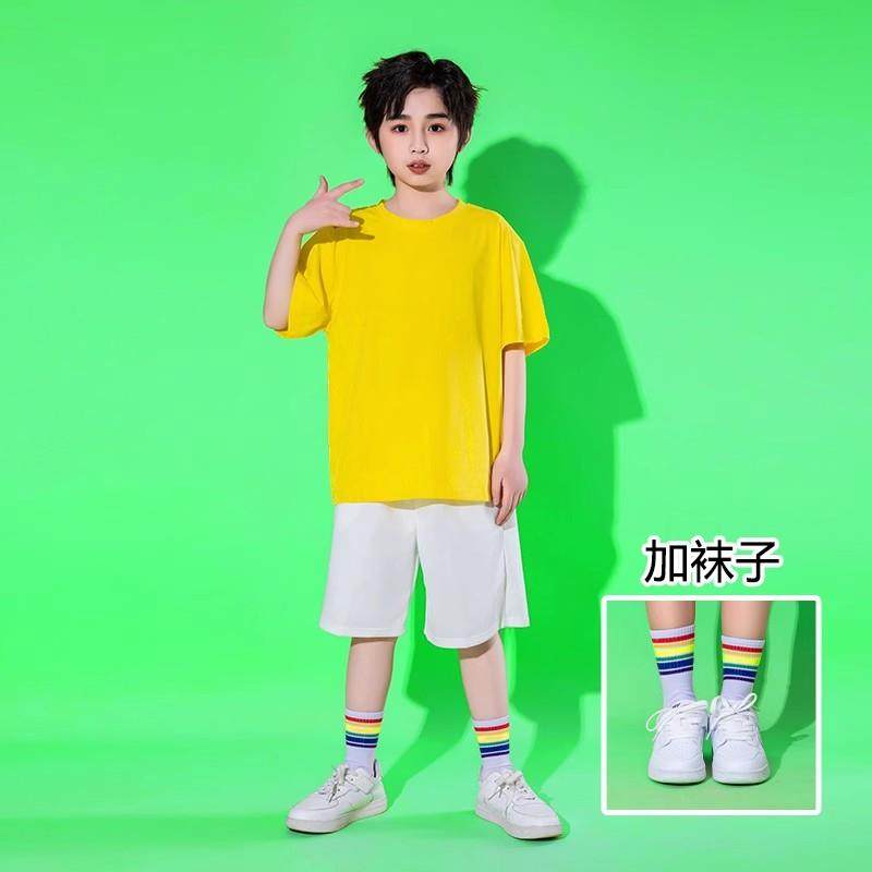 高档六一儿童表演服出幼儿园舞班服蹈拉拉啦队小学生运动会啦操演