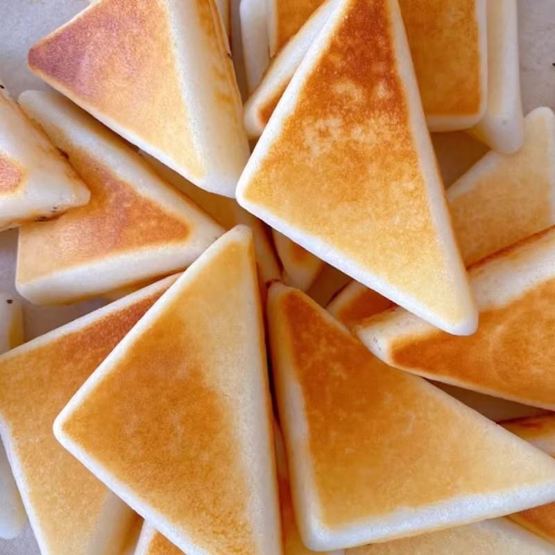 【儿时味道】四川重庆特产三角粑三角米糕三角粑成品发糕糯米粑